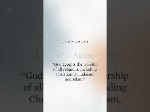 47% of Evangelicals Believe All Religions Lead to God: The State of Theology