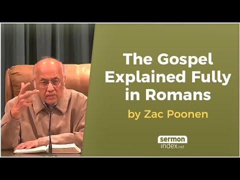 The Gospel Explained Fully in Romans by Zac Poonen