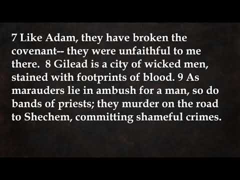 Invisible Church Video - Hosea 6:1-7:5