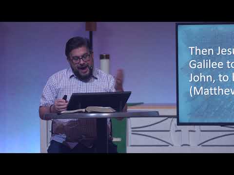 Mosaic Teaching 23 - Matthew 3:13-16