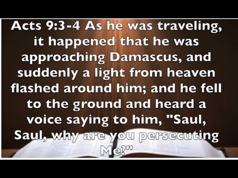 Acts 9:3-4  - The Impact of Spiritual Experiences