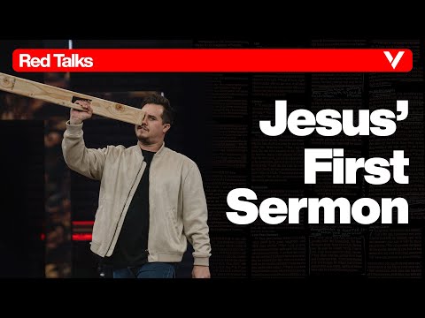 JESUS FIRST SERMON | PAUL DAUGHERTY | RED TALKS PT.1