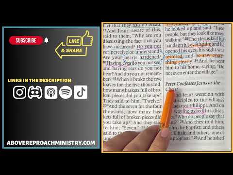 Day 28: Interpreting the Bible In Its Surrounding Context | Mark 8:22-26