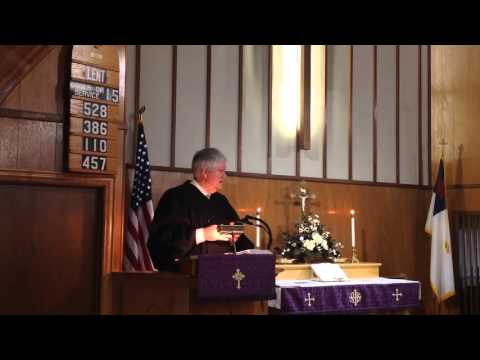 Grace Lutheran Church - March 13, 2016 - Matthew 23:34-39