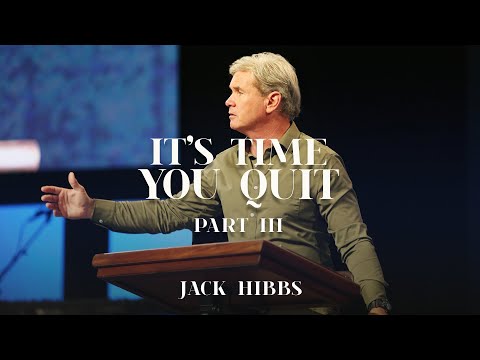 It’s Time You Quit - Part 3 (Romans 8:12-17)