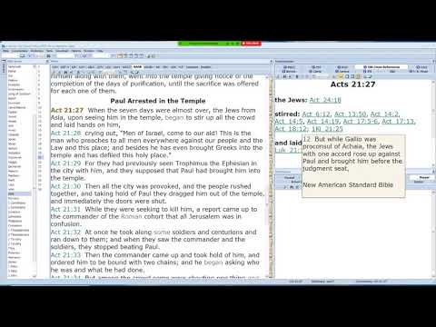 Acts 21:27-22:5