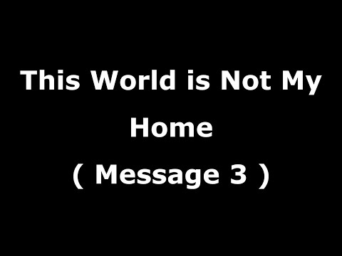 SEM 20201225 LSB Love Not the World (1 John 2:14-16)