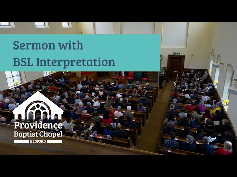 BSL: Delivered to Speak: Acts 5:17-32: Teaching Service - 10 May 2020