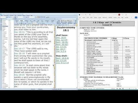 1Kings 13:10-14:13 Video