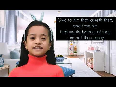 #tokpisin Matthew 5:42 Give to him that asketh thee