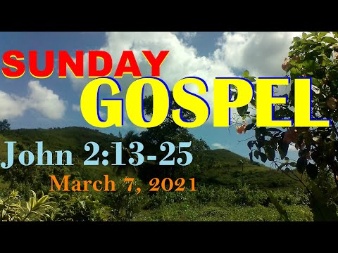 JOHN 2:13-25 IN ENGLISH AND BISAYA LANGUAGES