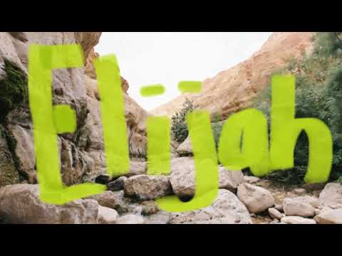 1 Kings 16:29 -17:6 Elijah - Introduction.