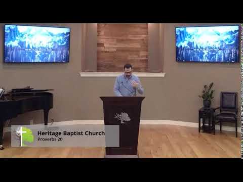 Survey of Proverbs  (Proverbs 20:13-19)