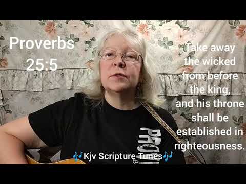 Proverbs 25:5