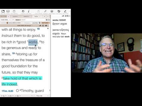 1 Timothy 6:12 Eternal life is the real life.