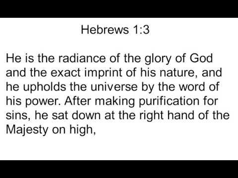 58 Hebrews 1:3