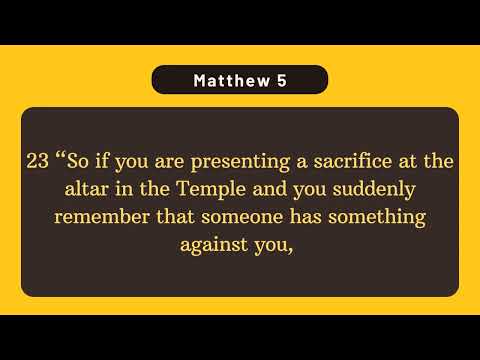 Daily Dose of God's Word l Matthew 5:13-49 l Words2Ponder101
