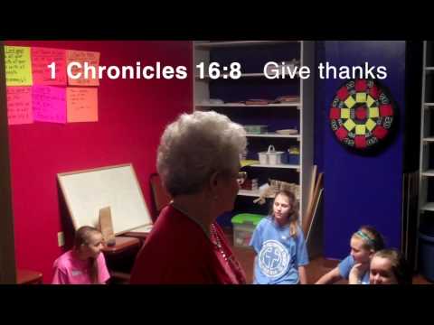 1 Chronicles 16:8 Give Thanks