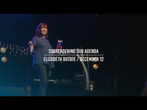 Surrendering Our Agenda (Part 2, Luke 2:28-38)