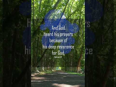 A reading of Hebrews 5:7-8 from the New Living Translation