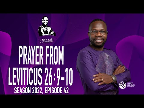 Prayer from Leviticus 26:9-10| Bishop James Hansen-Sackey| Word Of Hope