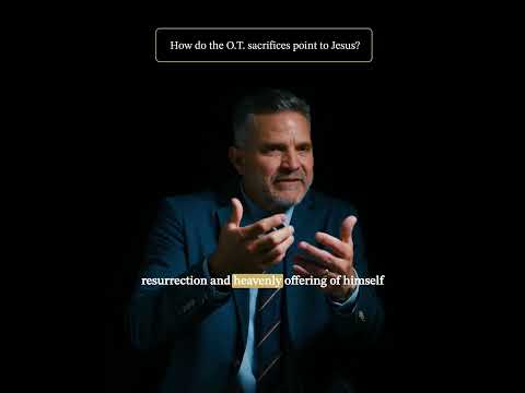 How do the sacrifices in the Old Testament point to Jesus?