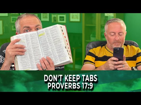 WakeUp Daily Devotional | Don't Keep Tabs | Proverbs 17:9