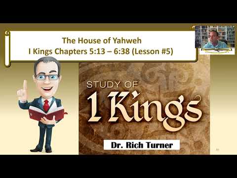I Kings 5:13 through 6:38 (Lesson #5)