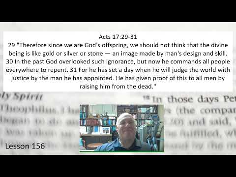 Acts 17:29-31 Lesson 156 October 25, 2022