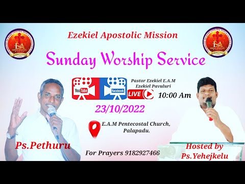 E.A.M Pentecostal Church Sunday   Service  23/10/2022 Psalm 42 :1 Part 2