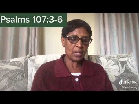 Sermon Four: Lets Pray for our children. The Word of God Psalms 107:3-6