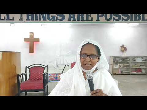 God's Message : Romans 15:29 by Sis Beulah Martin das