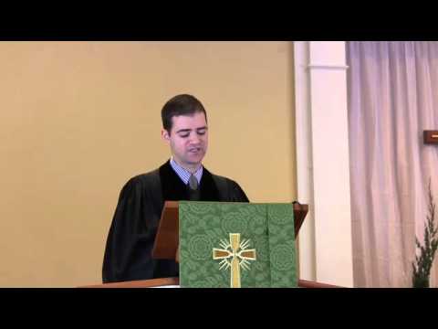 Feb 16 2014 Sermon on Exodus 3:1-6, 9-12 "Pay Attention", video part 2