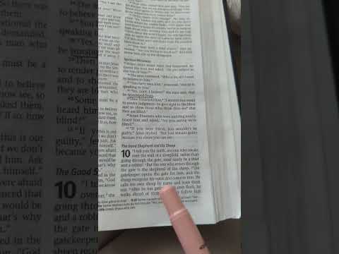 John 10:1-3 If you know His voice, how could you be lost?