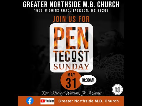 Pentecost Sunday | May 31, 2020 | "The Holy Spirit"| John 14:15 18| Rev  Harvey Williams, Jr.