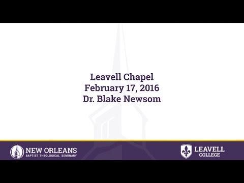 Psalm 85:1-13 | Dr. Blake Newsom | 02-17-2016