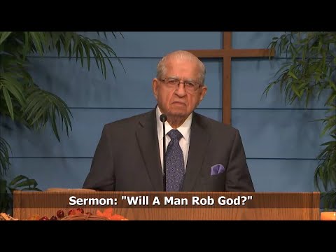Will A Man Rob God? - Malachi 3:7-18