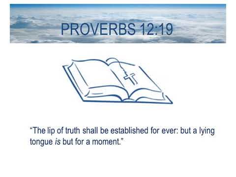 Prophecy Word: Proverbs 12:19