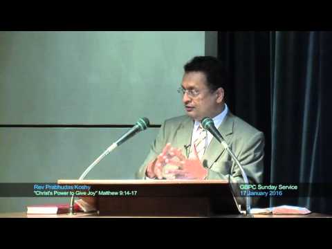 Christ’s Power to Give Joy (Matthew 9:14-17)