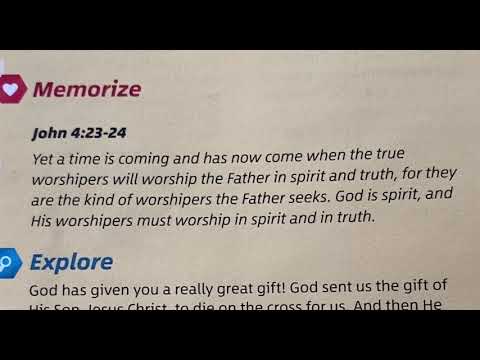 John 4:23-24 NIV Song