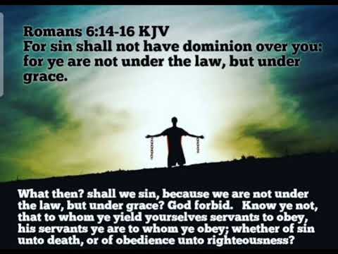 Bible Verse - Day 114 - ROMANS 6:14-16 KJV