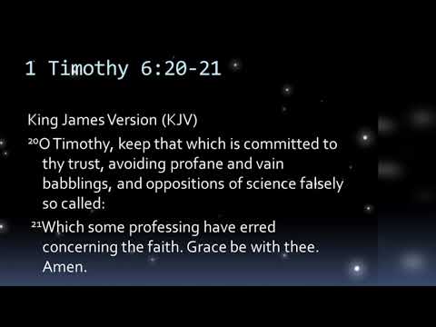 #VoiceOfWorship  - Proverbs 19:8,   1 Tim 6:20-21
