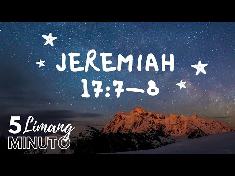 CONFIDENCE TRUST AND HOPE : JEREMIAH 17:7-8