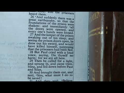 Acts 16:27. He Drew Out His Sword.