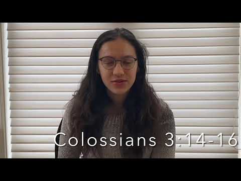 S.O.A.P. Colossians 3:14-16