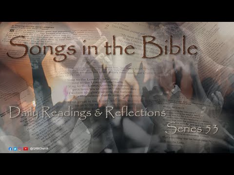 Daily Bible Readings – Exodus 15:1-5 & 11-13 – Tuesday 27th April 2021
