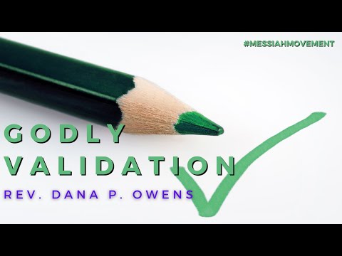 "Godly Validation" - Psalm 37:1-6 (MSG) | Rev. Dana P. Owens