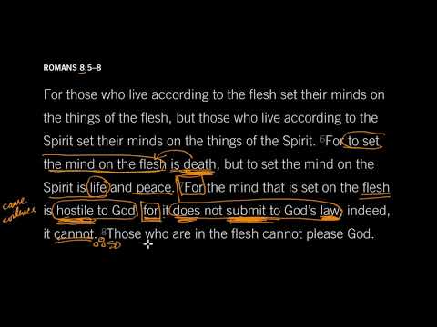 John Piper: Romans 8:7–8 - The Mind Against God Is Dead [Episode 8]