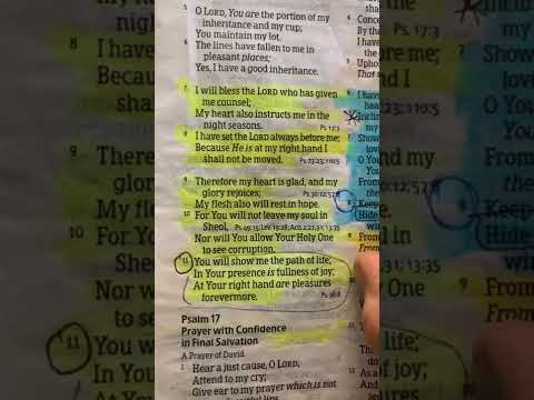 Psalm 16:5-11 Speak God’s word over your life . Speak life ! ❤️????????????????????