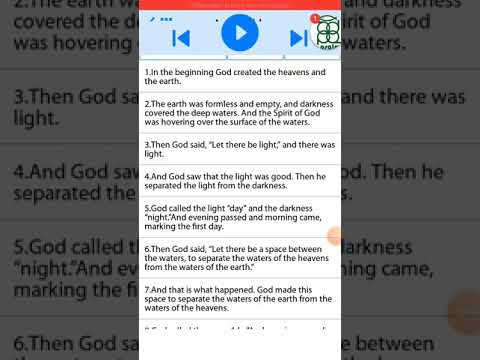 Genesis 21:1-34 #NoWordNoFood  #TheWordOfGodForYouToday #ListenWhileReading #NewLivingTranslation